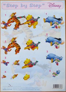 DISNEY WP 28338 --- Winnie the Pooh en vrienden