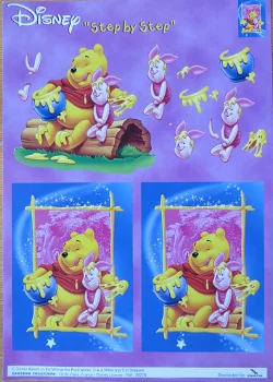 DISNEY WP - 26278 --- Winnie the Pooh en Knorretje - 0