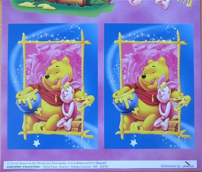 DISNEY WP - 26278 --- Winnie the Pooh en Knorretje - 2