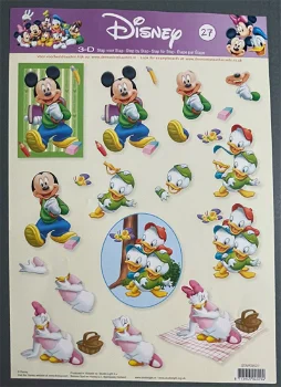 DISNEY DUCK - STAPDIS27 --- Mickey jr. , Kwik, Kwek en Kwak & Katrien - 0