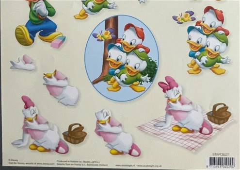 DISNEY DUCK - STAPDIS27 --- Mickey jr. , Kwik, Kwek en Kwak & Katrien - 2