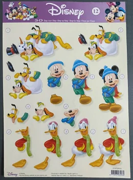 DISNEY DUCK - STAPDIS12 --- Donald Duck en vrienden / Winterpret - 0