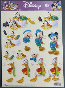 DISNEY DUCK - STAPDIS12 --- Donald Duck en vrienden / Winterpret