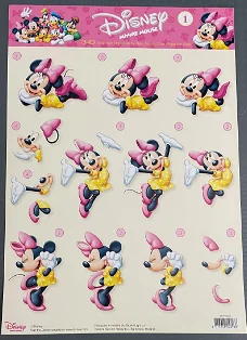 DISNEY DUCK - STAPDIS01 --- Minnie Mouse