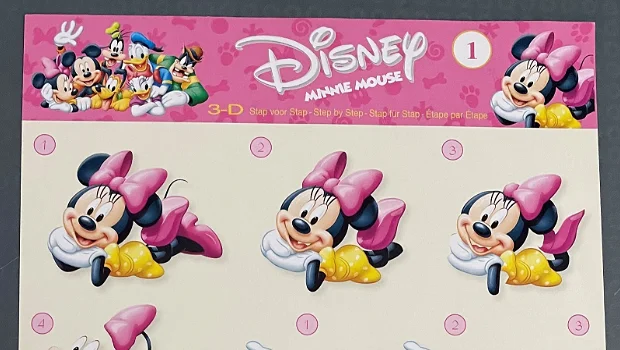 DISNEY DUCK - STAPDIS01 --- Minnie Mouse - 1