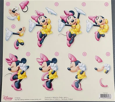 DISNEY DUCK - STAPDIS01 --- Minnie Mouse - 2