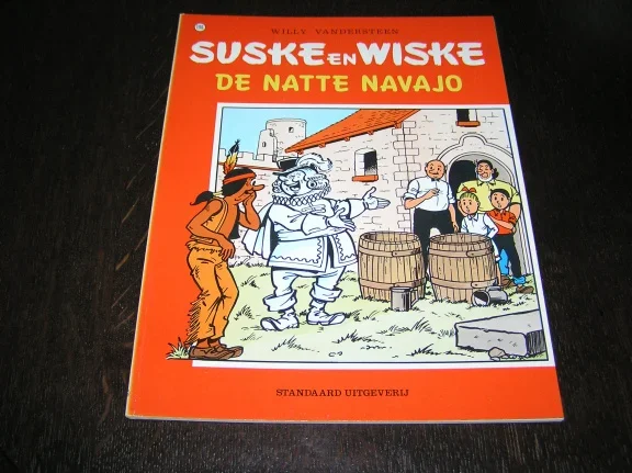 Suske en Wiske- De natte navajo nr.196 - nr. 1