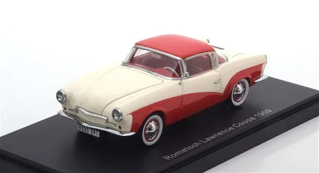 1:43 BoS-Models 43291 Rometsch Lawrence Coupe 1959 red white - 0