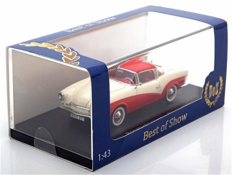 1:43 BoS-Models 43291 Rometsch Lawrence Coupe 1959 red white - 2