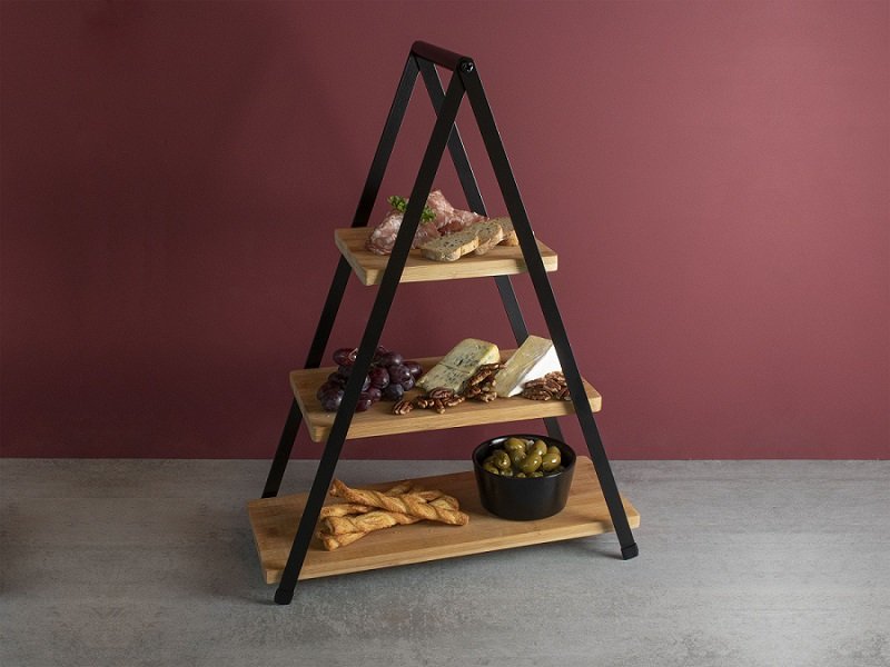 Serveertoren / Etagère met 3 planken - nr. 1