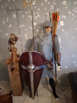 middeleeuws ridder harnas - 0
