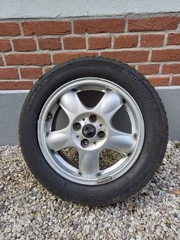 Winterbanden + Velgen, 4 stuks voor Mini R56, 185/60 R15 - 2