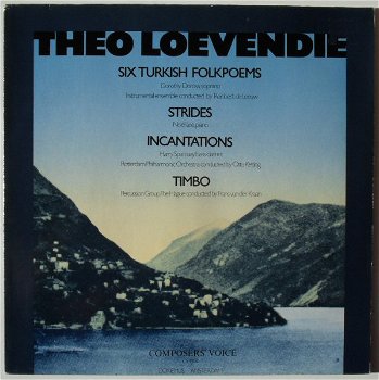 LP - Theo Loevendie - Soix Turkish Folkpoems - 0