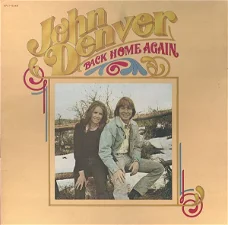LP - John Denver - Back home again