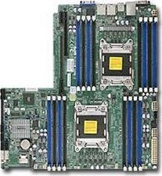 Supermicro X9DRW-IF server-/werkstationmoederbord LGA 2011 (Socket R) IntelÂ® C602