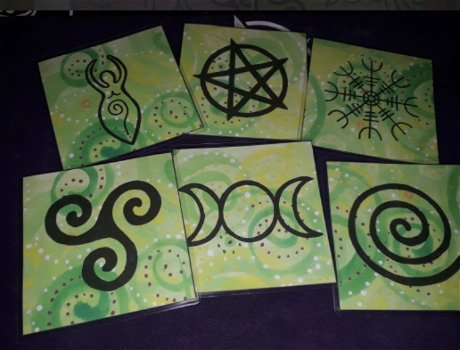 Wicca )o( Verschillende Bescherming's/Kracht kaarten )o( - 2