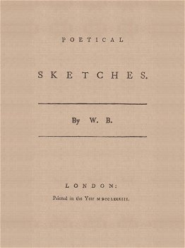 Poetical Sketches by William Blake - 2