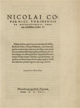 De Revolutionibus Orbium Coelestium by Nicolaus Copernicus - 3