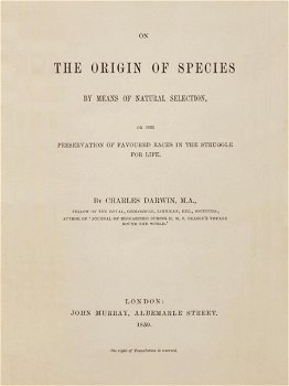On the Origin of Species by Charles Darwin - 2