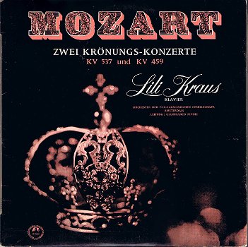 LP - MOZART - Lili Kraus, klavier - 0