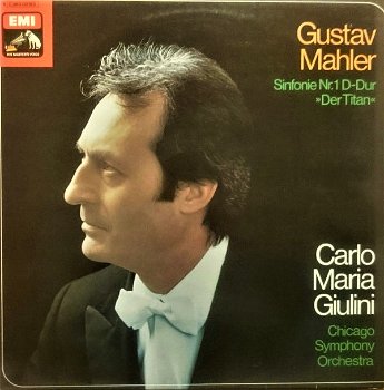 LP - MAHLER - Sinfonie 1 Der Titan - Carlo Maria Giulini - 0
