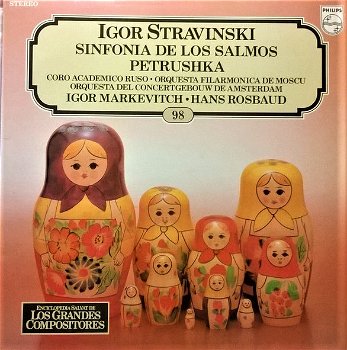 LP - STRAVINSKI - Sinfonia de los Salmos - 0