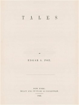 Tales and Poems by Edgar Allan Poe - 2