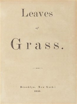 Leaves of Grass by Walter Whitman - 2