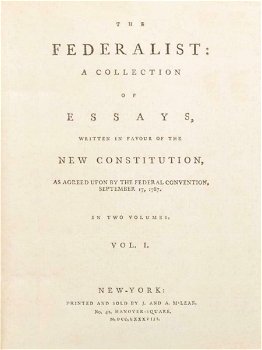The Federalist Papers by Alexander Hamilton / James Madison - 2