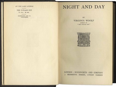 Night and Day by Virginia Woolf - 3