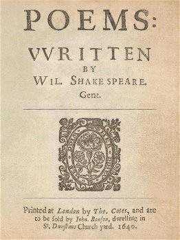 Poems Written by William Shakespeare - 3