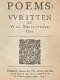 Poems Written by William Shakespeare - 3 - Thumbnail