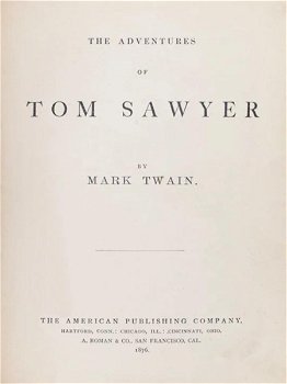 Adventures of Tom Sawyer by Mark Twain - 2