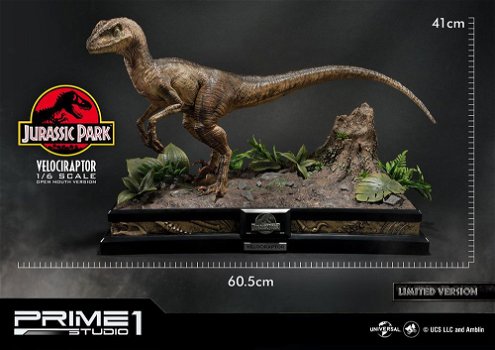 Prime 1 Studio Jurassic Park Velociraptor Closed mouth LMCJP-03LM - 3