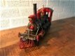 Locomotive , gemaakt van antiek ijzer,schaalmodel-trein - 2 - Thumbnail