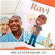 geboortekaart met nagetekend gezin cartoon avent alecto luvion - 1 - Thumbnail