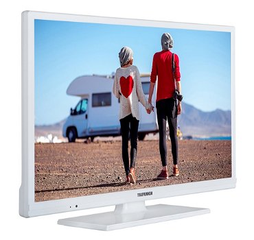 Telefunken XH24D401VD-W 24 inch witte tv met dvd - 2