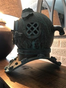 Robuuste duikhelm, gemaakt van ijzer , duikhelm ,helm - 2