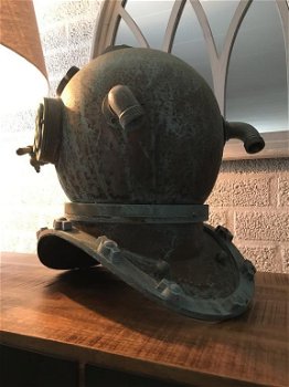 Robuuste duikhelm, gemaakt van ijzer , duikhelm ,helm - 6