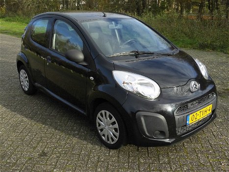 Citroen C1 1.0i 68PK 5D 2012 Zwart airco 118000km - 0