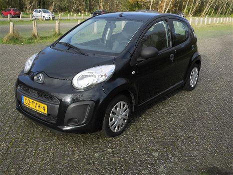 Citroen C1 1.0i 68PK 5D 2012 Zwart airco 118000km - 1