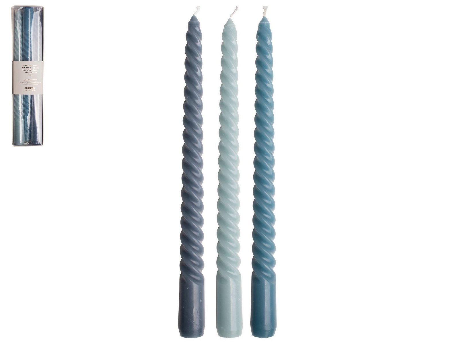 Kandelaar en Swirl Kaarsen - Afbeelding 5