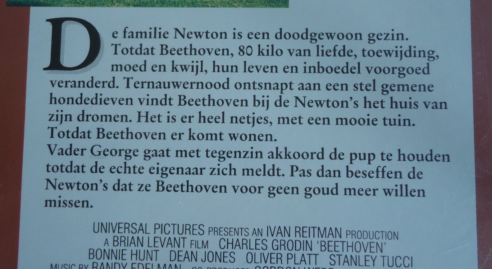 De films Beethoven en Beethoven's 2nd op nieuwe VHS-video. - Afbeelding 2