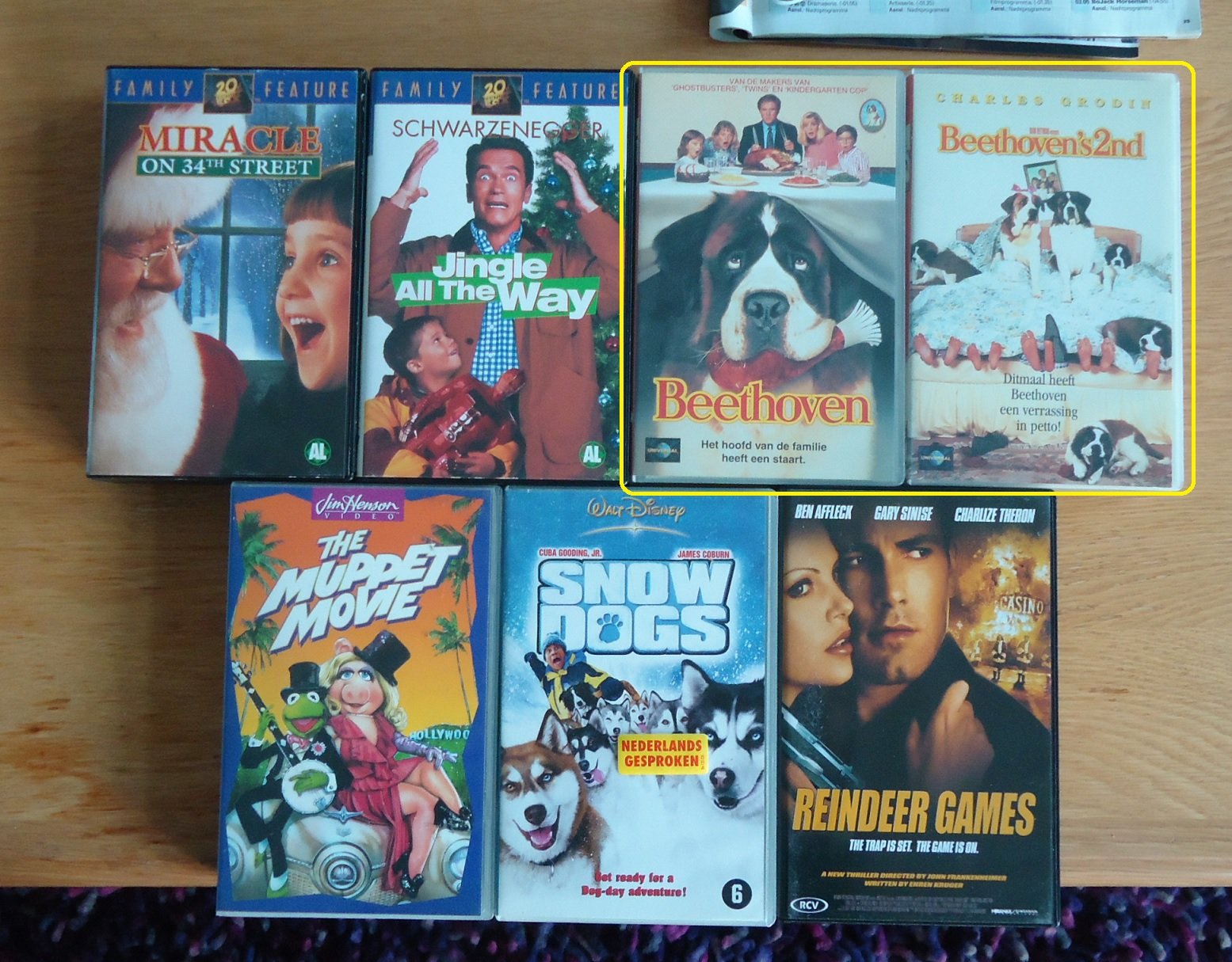 De films Beethoven en Beethoven's 2nd op nieuwe VHS-video. - Afbeelding 8