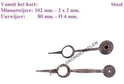 = Wijzers = Oeil-de-Boeuf / schoolklok =45904