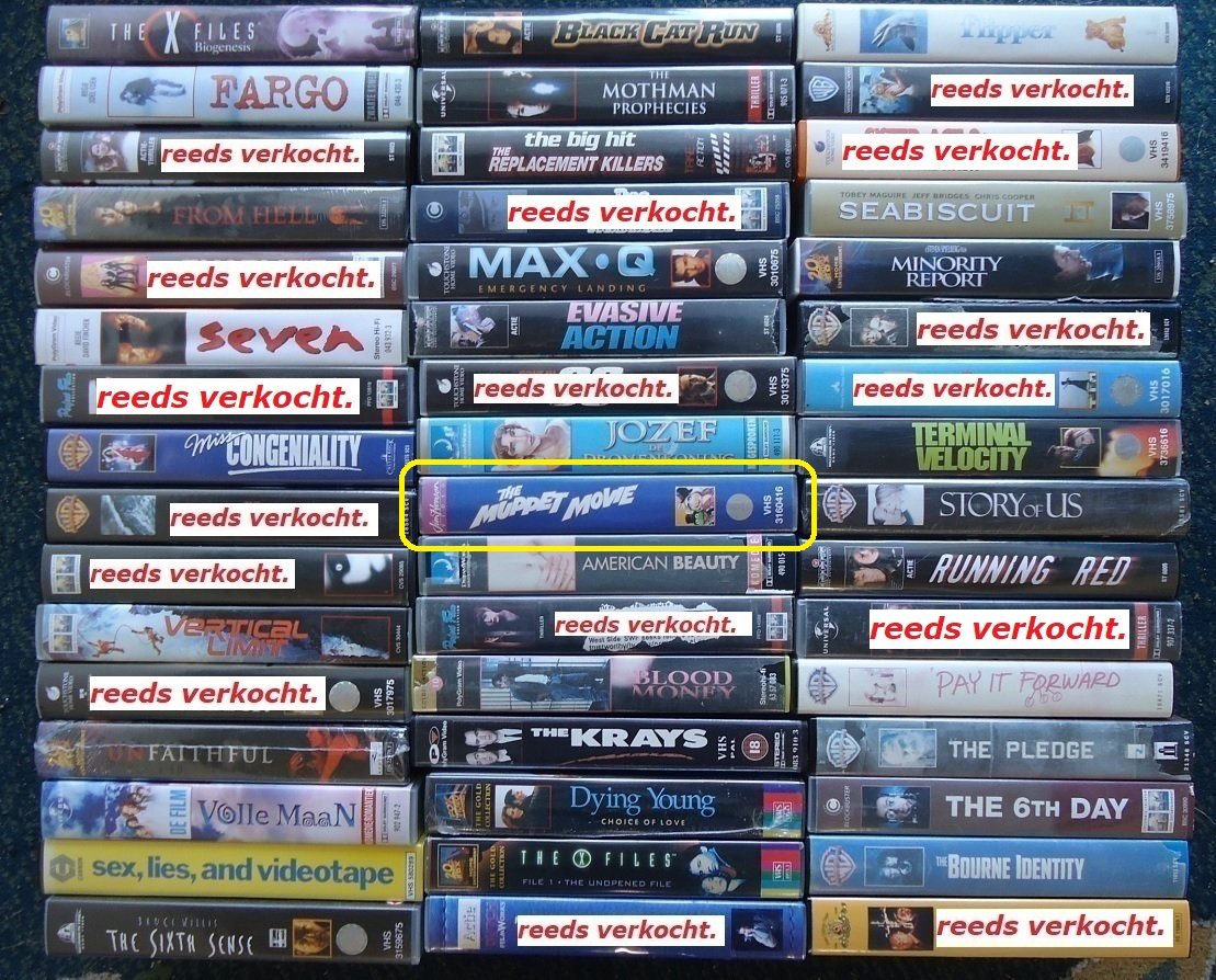 Te koop de speelfilm The Muppet Movie op nieuwe VHS-video. - Afbeelding 8