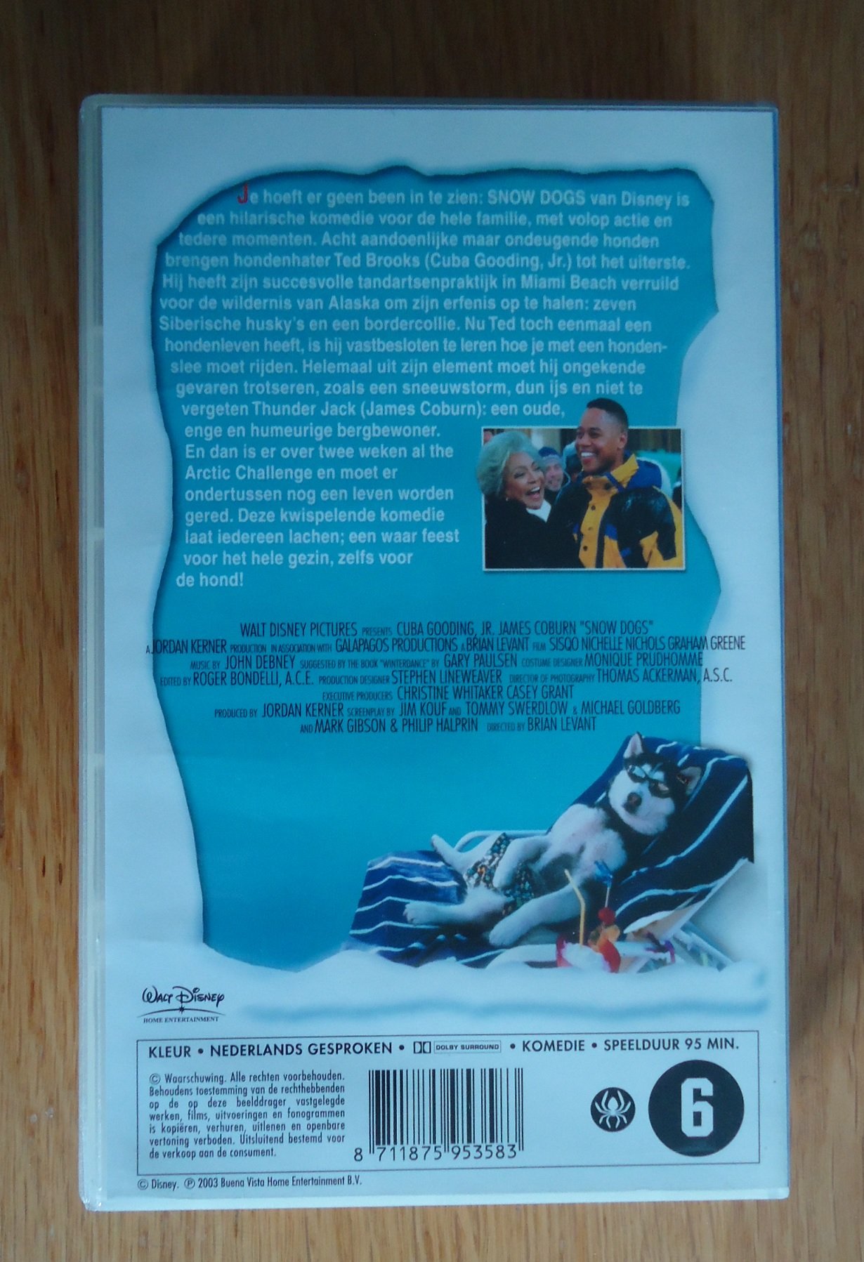 Te koop de Disney-speelfilm Snow Dogs op nieuwe VHS-video. - Afbeelding 6