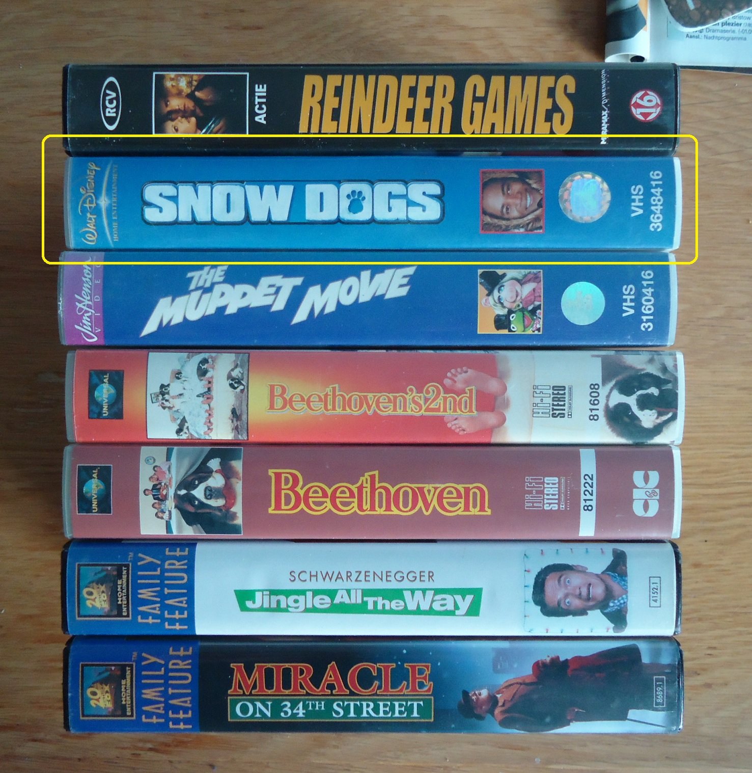 Te koop de Disney-speelfilm Snow Dogs op nieuwe VHS-video. - Afbeelding 7