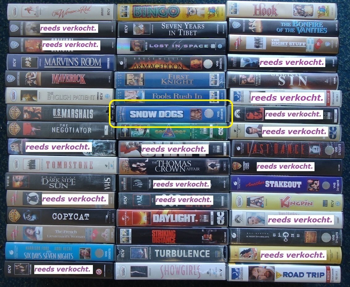 Te koop de Disney-speelfilm Snow Dogs op nieuwe VHS-video. - Afbeelding 8