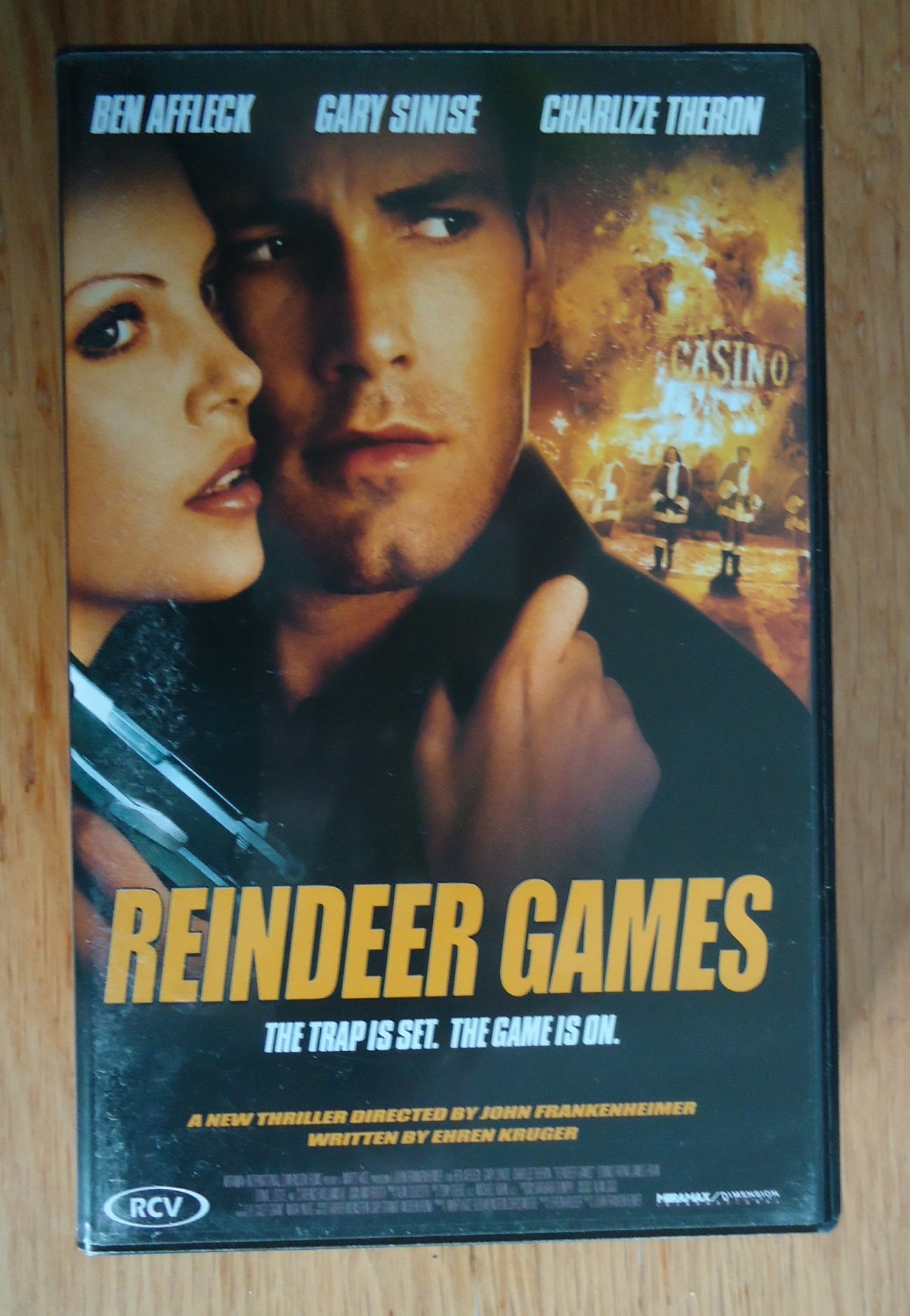 De film Reindeer Games met Ben Affleck op nieuwe VHS-video. - nr. 1